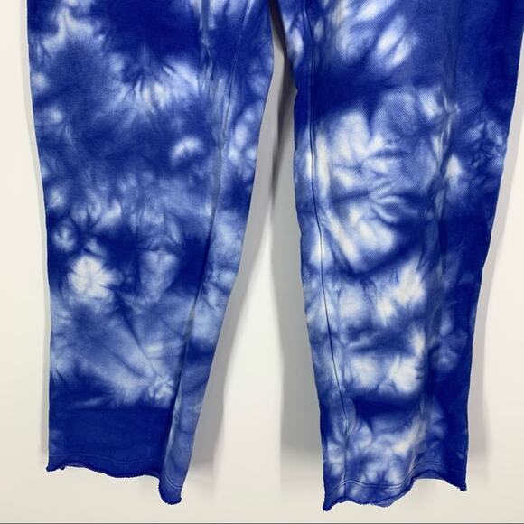 JoyLab Blue Tie Dye Crop Jogger Pants Size Small NWT - Picture 6 of 9